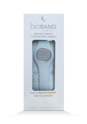 bioBAND (White) with free smartDOT